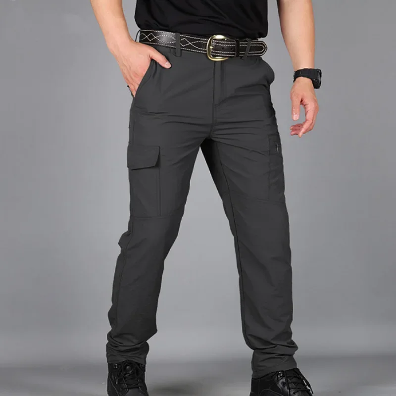 Asian Size Work Pants Men Man Pants Cargo Pants Span Work Clothes Men's Cargo Pants Cargo Pants Man Men's Cargo Pants for Summer - Image 6