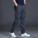 Men's Summer Tactical Cargo Pants Lightweight Casual Waterproof Trousers Casual Pants Wear-resisting Multi-pocket Outdoor Hiking