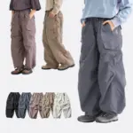 Ultra Loose Lightweight Outdoor Functional Pants Men Women Waterproof Quick Dry Techwear Wide Leg Cargo Pant Track Trouser