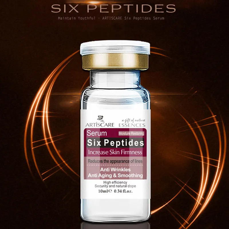 Facial Serum Six Peptides 10pcs/set Moisturizing Hydrating Peptides Essence Skin Care Peptide Face Care Products - Image 2
