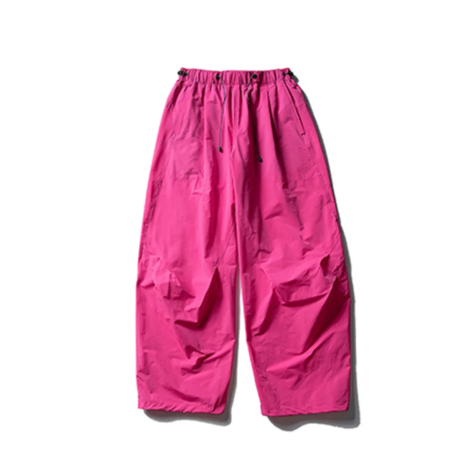 Men's Lightweight Tactical Paratrooper Cargo Pants, Straight Loose Wide Leg Athletic Outdoor Hiking Drawstring Sports Trousers - Image 3