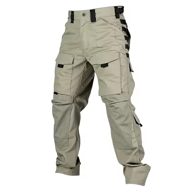 New Men Tactical Pants Quick Drying Multi-Pocket Cargo Pants Casual Tactical Trousers Wear-Resistant Work Traning Pant Loose - Image 6