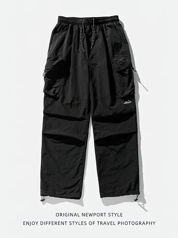 Vintage Baggy Hiking Cargo Pants Men Waterproof Casual Sport Jogging Sping Summer Parachute Pants Outdoor Wide leg Trousers - Image 6