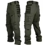 New Men Tactical Pants Quick Drying Multi-Pocket Cargo Pants Casual Tactical Trousers Wear-Resistant Work Traning Pant Loose